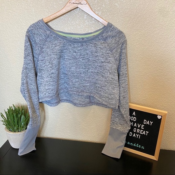 Mondetta Performance Gear MPG crop top long sleeve - Picture 1 of 6